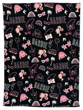 Barbie Fashion Icons Throw Blanket (NWT)